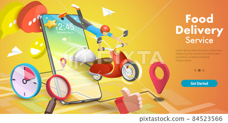 3D Isometric Flat Vector Conceptual... - Stock Illustration [84523566 ...
