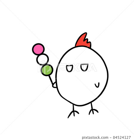 Chicken with three-color dumplings Chicken with three-color dumplings 84524127