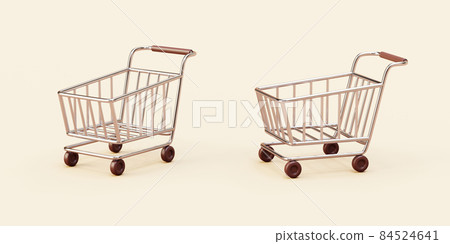 3d metal shopping carts collection 3d metal shopping carts collection 84524641