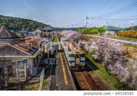 日田彥山線和櫻花 日田彥山線和櫻花 84526585