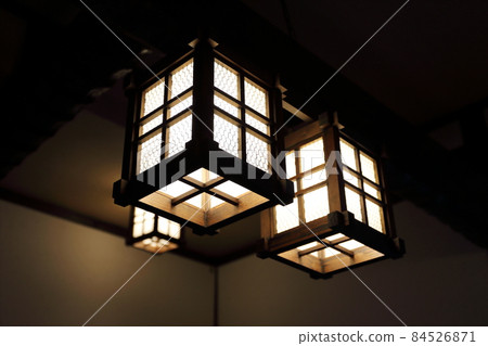 Japanese style interior lighting Japanese style interior lighting 84526871