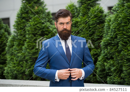 Bow tie only. Businessman In Nature. energy efficiency  84527511