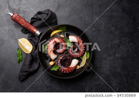 Grilled octopus Grilled octopus 84530869