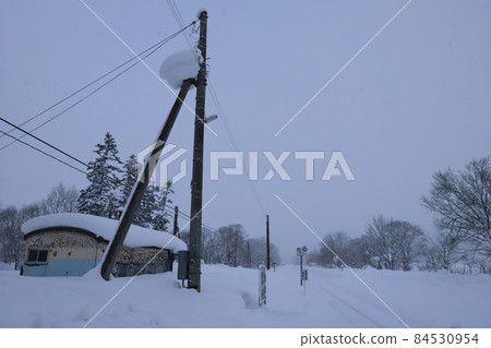 北海道比福卡JR大豆本線門廊內站 84530954