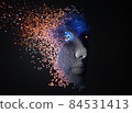 Artificial intelligence concept 84531413