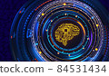 Artificial intelligence concept 84531434