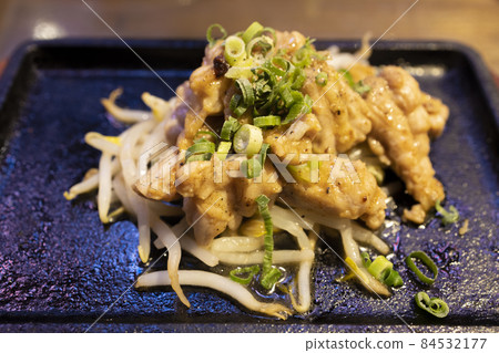 Delicious grilled meat bonito green onion salt Delicious grilled meat bonito green onion salt 84532177