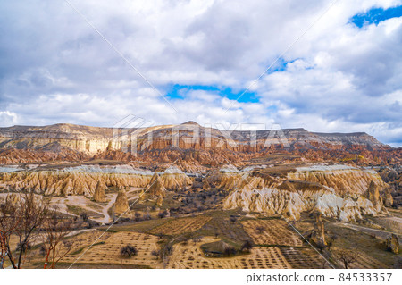 Turkey Cappadocia strange rock formation Turkey Cappadocia strange rock formation 84533357