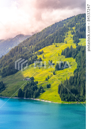 Durlassboden Dam at Gerlos Pass 84537247