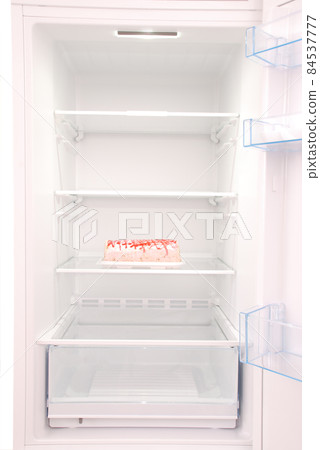 Beautiful cake in the refrigerator Beautiful cake in the refrigerator 84537777