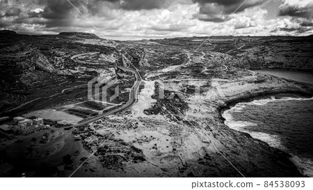 The Island of Gozo - Malta from above The Island of Gozo - Malta from above 84538093