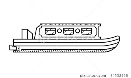 Narrow Boat coloring page for kids. Narrow Boat Narrow Boat coloring page for kids. Narrow Boat 84538336