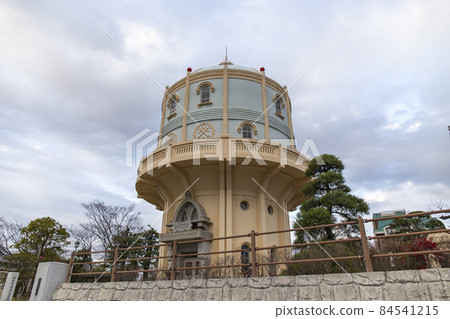 Mito city water supply low district water distribution tower 84541215