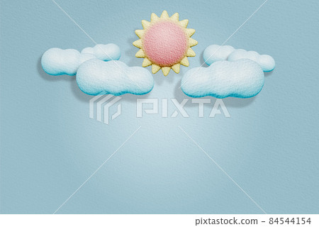 Sun and clouds Sun and clouds 84544154