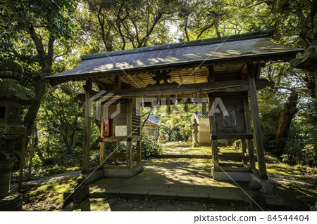 鳥取縣米子市淡島神社瑞神門 鳥取縣米子市淡島神社瑞神門 84544404