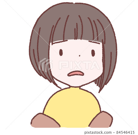 一個表情複雜的女人，混合著懷疑和悲傷 84546415