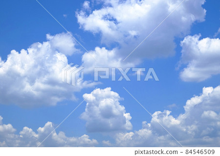 Blue sky and clouds on daylight, background 84546509