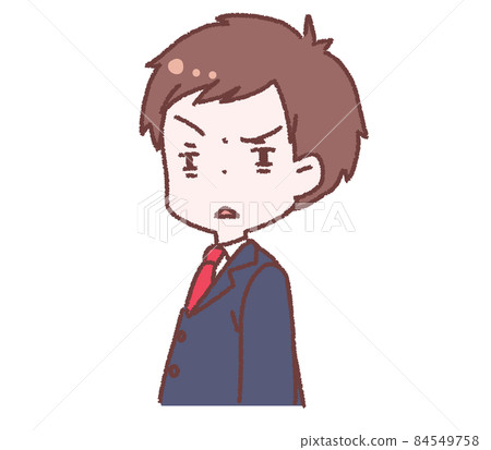 辦公室工作人員看起來帶著可疑的表情 辦公室工作人員看起來帶著可疑的表情 84549758