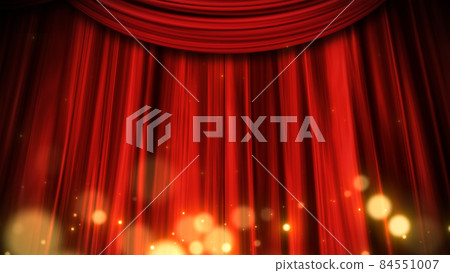 紅色舞台幕布電影院頒獎豪華 紅色舞台幕布電影院頒獎豪華 84551007