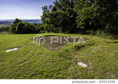 Mukibanda Yayoi Ruins, four-corner protruding mound grave, Daisen Town, Tottori Prefecture 84551930
