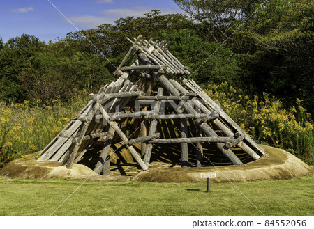 Mukibanda Yayoi Site Restoration Earth Roof Pithouse Residence Daisen Town, Tottori Prefecture 84552056