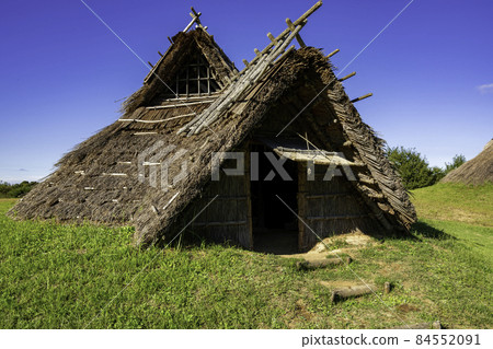Mukibanda Yayoi Reconstruction Pit-house Residence Daisen Town, Tottori Prefecture Mukibanda Yayoi Reconstruction Pit-house Residence Daisen Town, Tottori Prefecture 84552091