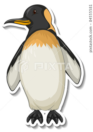 Penguin animal cartoon sticker 84555581