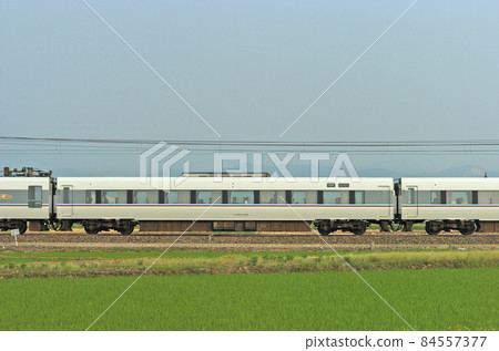 北陸本線 三河加賀笠間 JR 西 683 系列 S08 組織（金澤）② 茂葉 683-3408 海邊 84557377