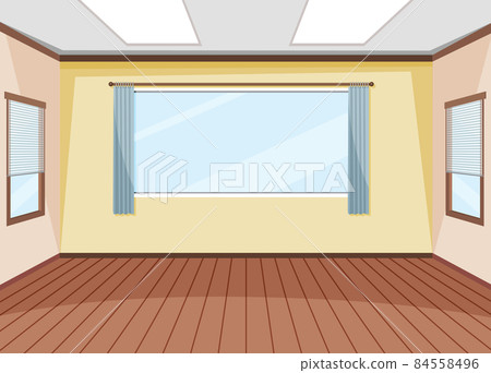 Empty room interior design Empty room interior design 84558496
