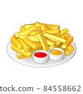 French fries   84558662