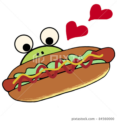 喜歡熱狗的凱魯君。 84560000