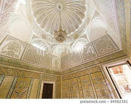 Inside the Zaouia of Sidi Sahab, Kairouan, Tunisia 84562381