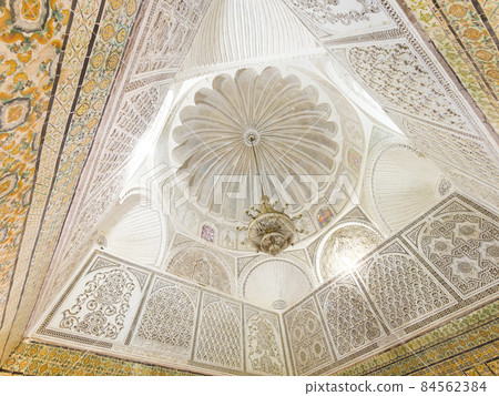 Inside the Zaouia of Sidi Sahab, Kairouan, Tunisia 84562384