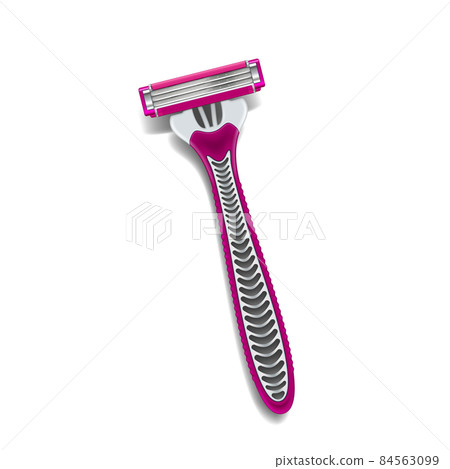 Razor blade shave female vector - Stock Illustration [84563099] - PIXTA