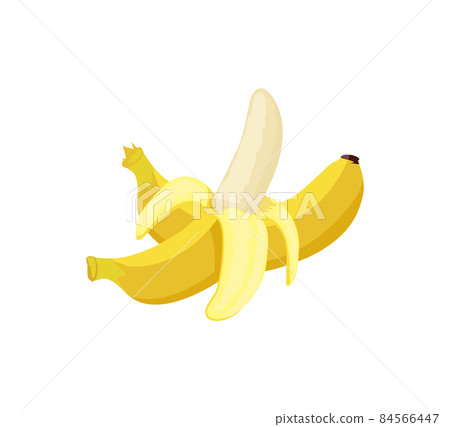 Banana Exotic Juicy Ripe Yellow Fruit Berry Icon Banana Exotic Juicy Ripe Yellow Fruit Berry Icon 84566447