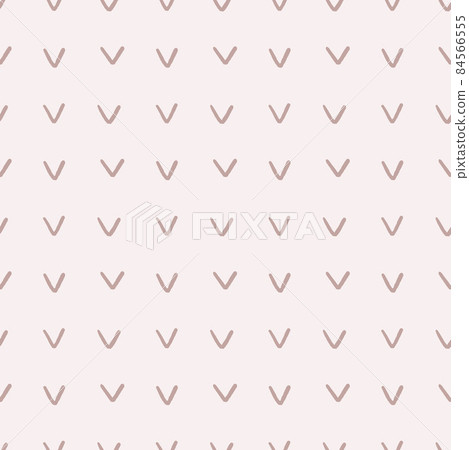 check mark herringbone hand drawn seamless pattern delicate beige color. 84566555