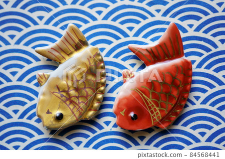 恭喜鯛魚筷架 恭喜鯛魚筷架 84568441