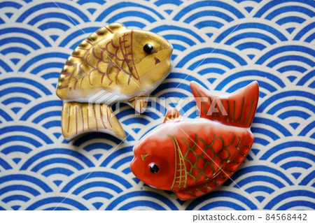 恭喜鯛魚筷架 恭喜鯛魚筷架 84568442