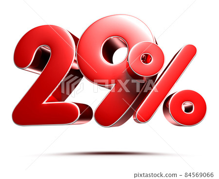 29 percent red. 29 percent red. 84569066