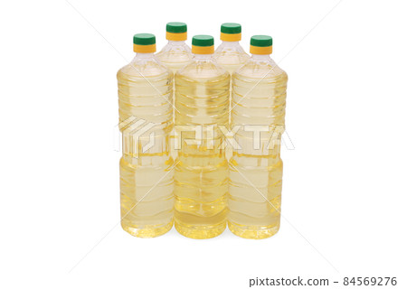 Bottle of sunflower oil 84569276