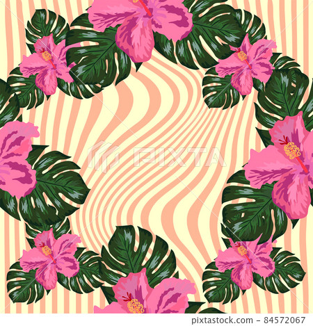 Floral Exotic Tropical Seamless Pattern Tropic Hawaiian Wallpaper Background  Blossom Luau Textile Background Image And Wallpaper for Free Download