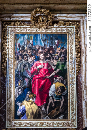 Interior of the Primate Cathedral of Saint Mary in Toledo, Spain Interior of the Primate Cathedral of Saint Mary in Toledo, Spain 84572299