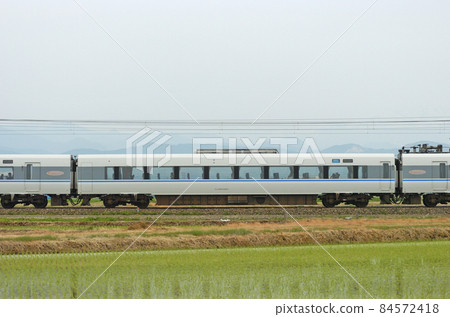 Hokuriku Main Line Mikawa-Kaga Kasama JR West 683 series T33 formation (Kanazawa) ② Moha 683-1303 Sea side Hokuriku Main Line Mikawa-Kaga Kasama JR West 683 series T33 formation (Kanazawa) ② Moha 683-1303 Sea side 84572418