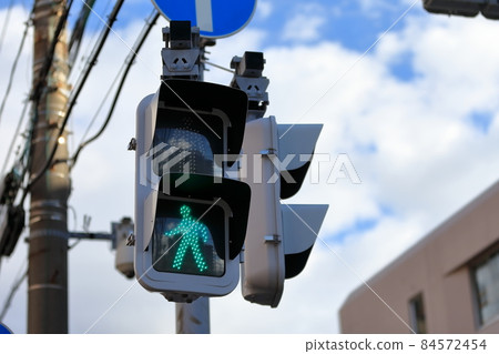 pedestrian traffic light pedestrian traffic light 84572454