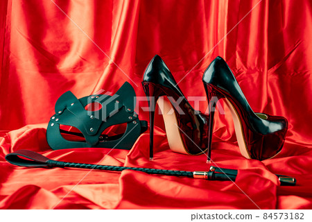 Adult sex games BDSM items Patent Fetish  Stock Photo  