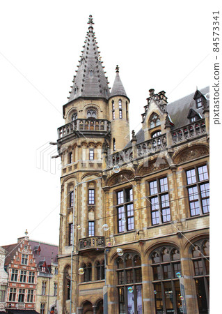 歐洲/比利時根特中心/建築物和肥皂泡 84573341