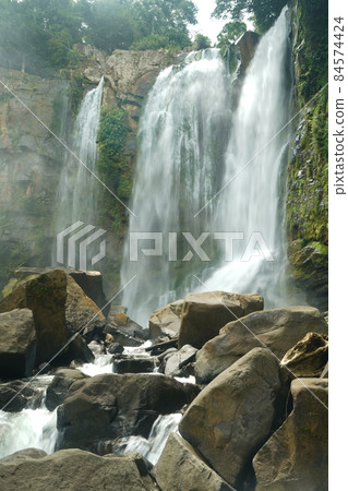 Nauyaca Waterfall in Costa Rica near Uvita Nauyaca Waterfall in Costa Rica near Uvita 84574424