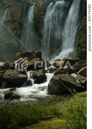 Nauyaca Waterfall in Costa Rica near Uvita 84574490