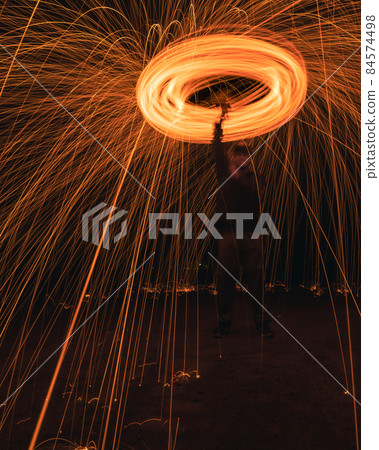 Steel Wool Photography Light Painting Steel Wool Photography Light Painting 84574498