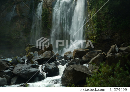 Nauyaca Waterfall in Costa Rica near Uvita Nauyaca Waterfall in Costa Rica near Uvita 84574499